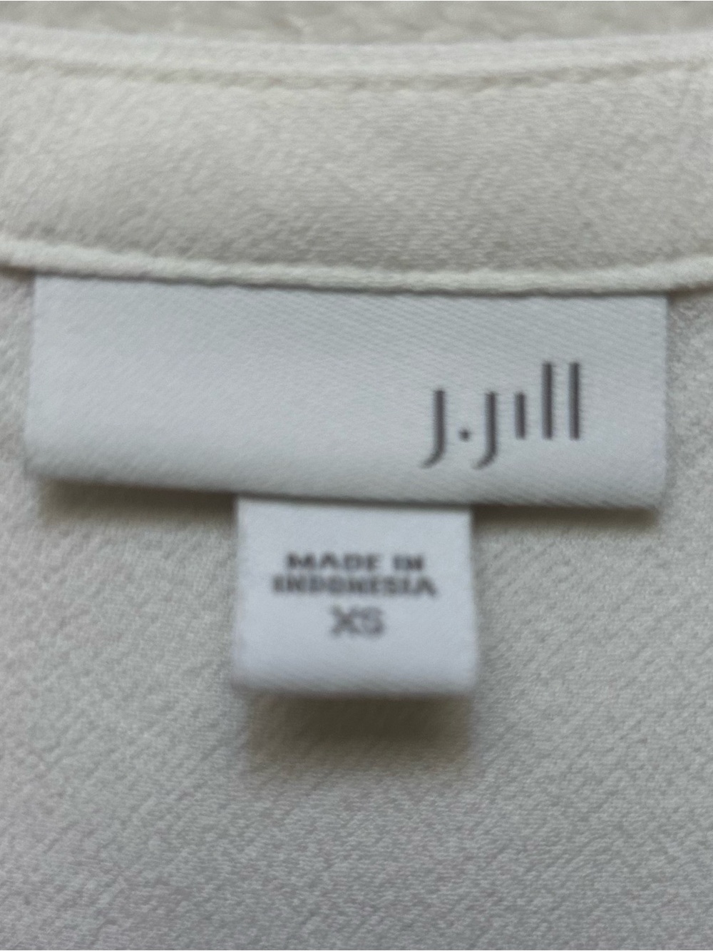 J. Jill Women’s White 100% Rayon Mini Dress Size Extra Small - Picture 9 of 12
